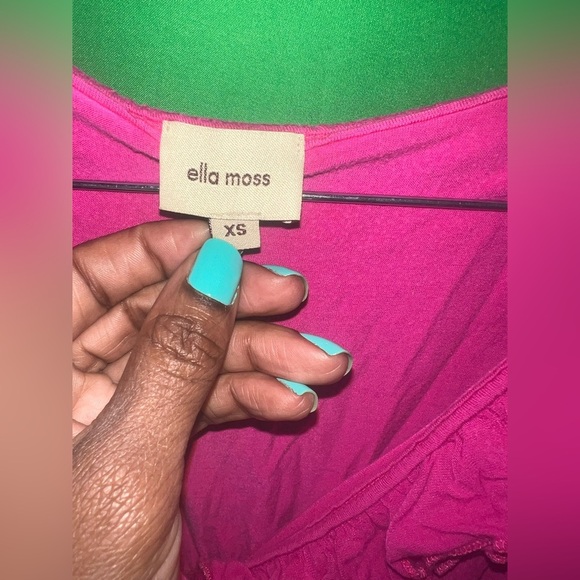 Ella Moss Elegant Pink Sleeveless Mini Dress size XS - Used Condition - Picture 6 of 6